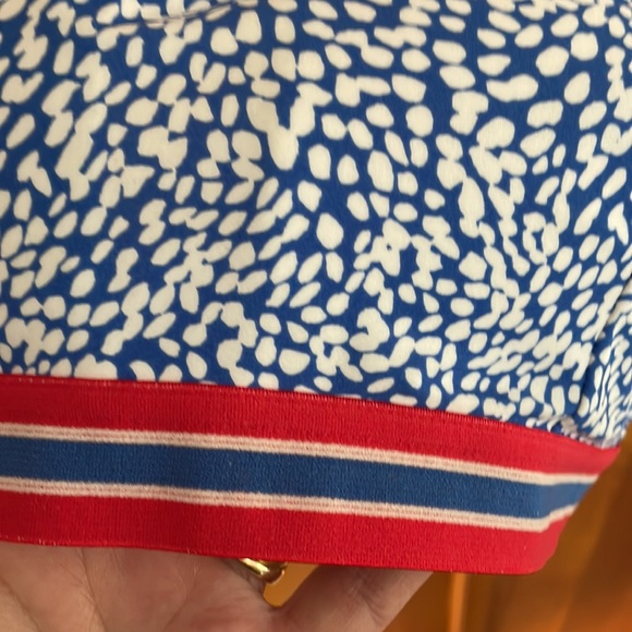 NWT Joules Ariel Swim Top(12) and Bottom(14) blue spot pattern - Picture 9 of 13